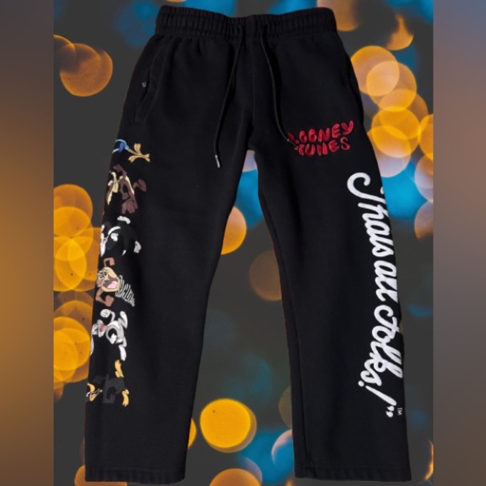 PALACE Black Looney Tunes Joggers